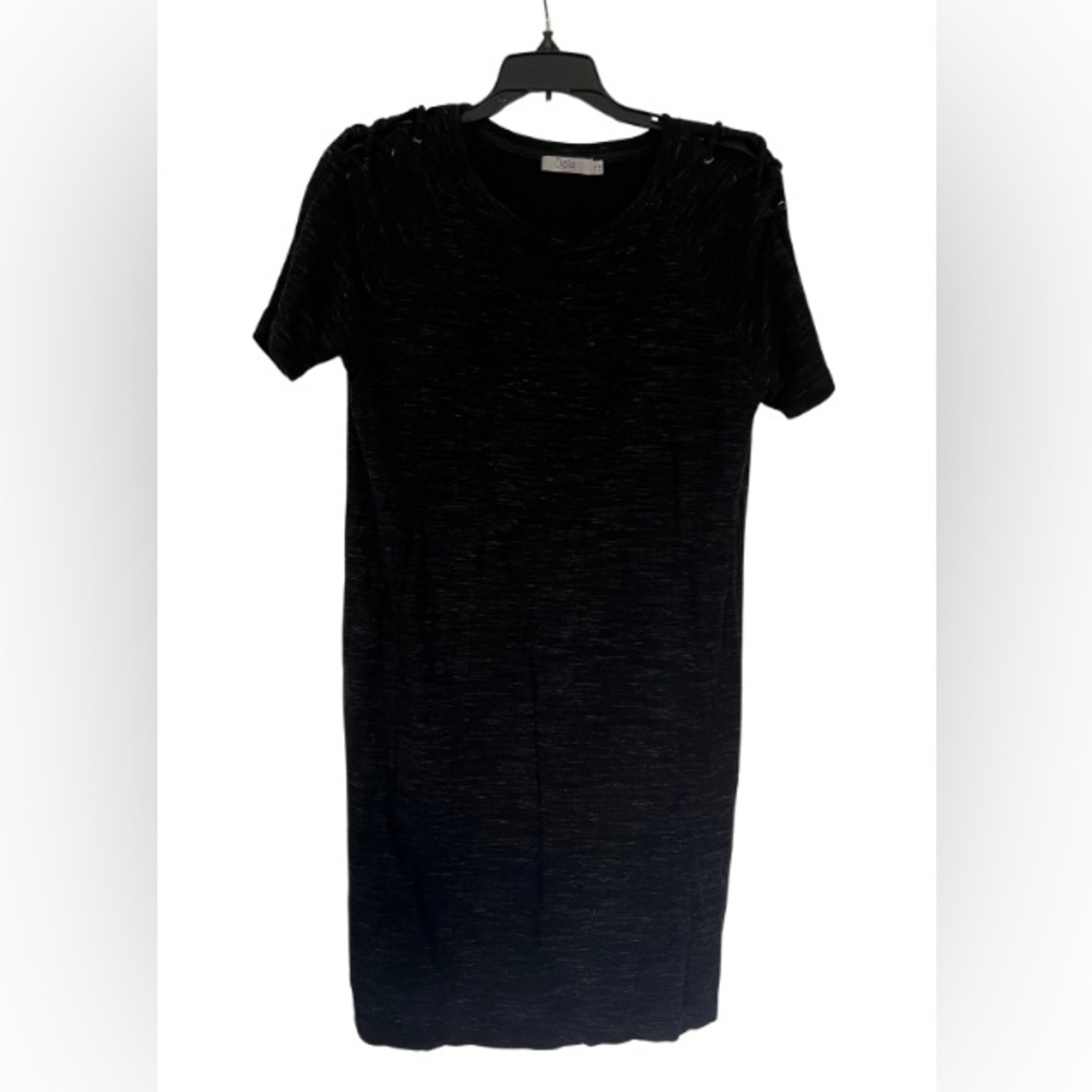 Dalia Medium Black T-Shirt Dress